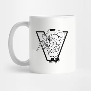 Defunct Virginia Raiders ACHL Hockey 1983 Mug